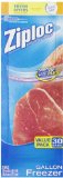 Ziploc Freezer Bag, Gallon, 30 Count