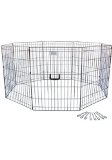 Go Pet Club 48-Inch High Wire Play Pen 8-Panels