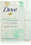 Dove Beauty Bar, Sensitive Skin 4 oz, 8 Bar
