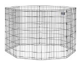 MidWest Exercise Pen, 30-Inch, Black