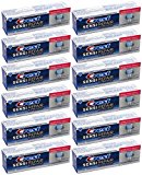 Crest Sensi-Repair and Prevent Toothpaste, Smooth Mint, Travel Size, TSA Approved, 0.85 Ounces (Pack of 12)