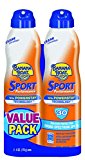 Banana Boat Ultra Mist Sport Performance Broad Spectrum Sun Care Sunscreen Spray - Twin Pack - SPF 30, 2 count, 6OZ