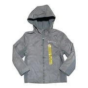 Free Country Boy's Wind & Water Resistant Free Cycle Super Soft Shell Jacket (Grey Tie Dye, 10/12)