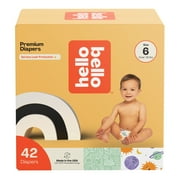 Hello Bello Premium Baby Diapers, Toddler Size 6, 42 Count (Select for More Options)