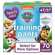 Parent's Choice Paw Patrol Training Pants for Boys, 4T/5T, 70 Count (Select for More Options)