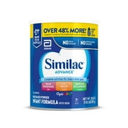 Similac Advance Baby Formula with Iron, Powder, 30.8-oz Value Can